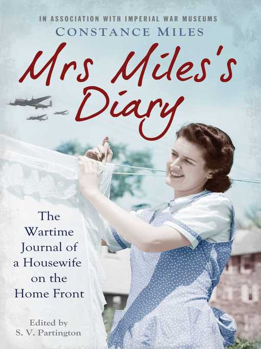 Title details for Mrs Miles's Diary by S. V. Partington - Wait list